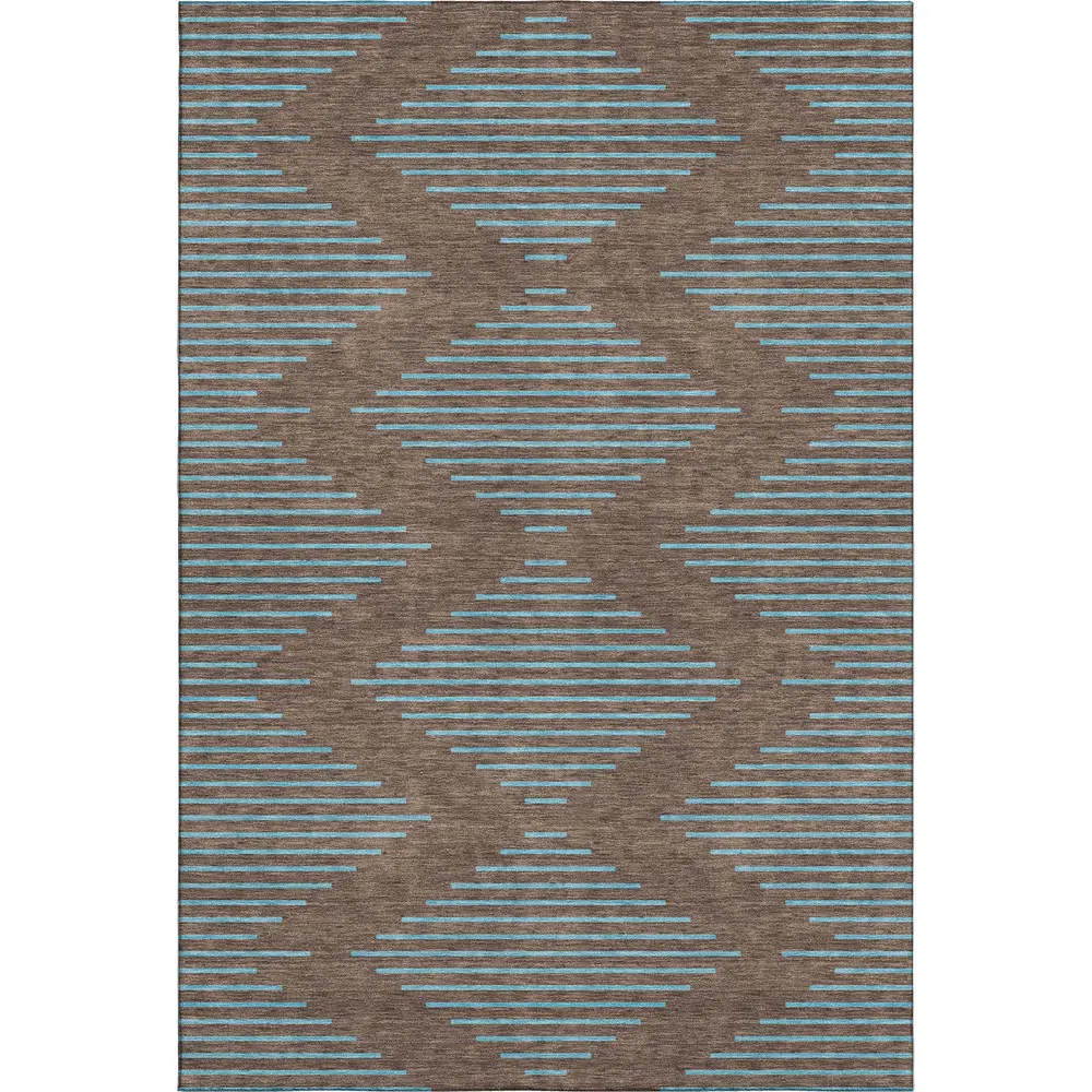Mayfield AMF1017 Brown 9' x 12' Rug