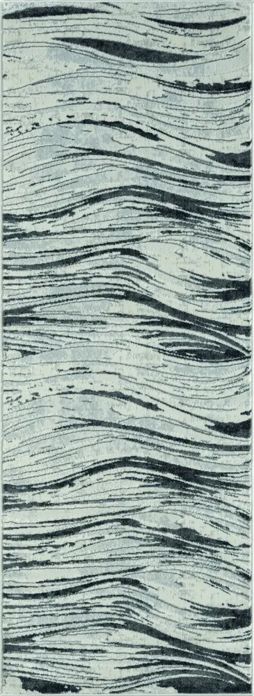 United Weavers Orion Evangeline Grey Runner Rug 2'7