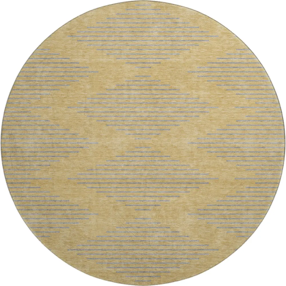 Mayfield AMF1017 Gold 8' x 8' Rug