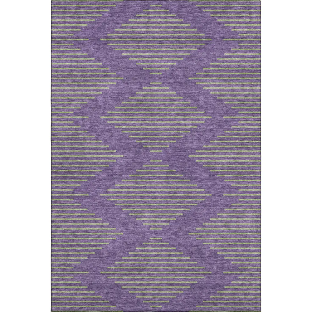 Mayfield AMF1017 Purple 9' x 12' Rug