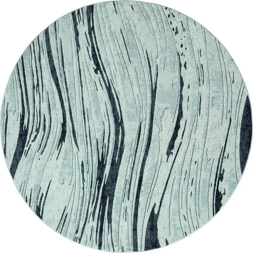 United Weavers Orion Evangeline Grey Round Rug 7'10