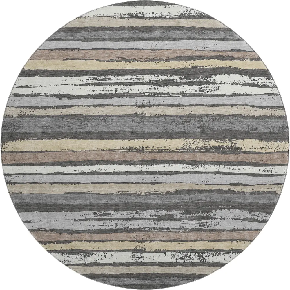 Mayfield AMF1019 Charcoal 8' x 8' Rug