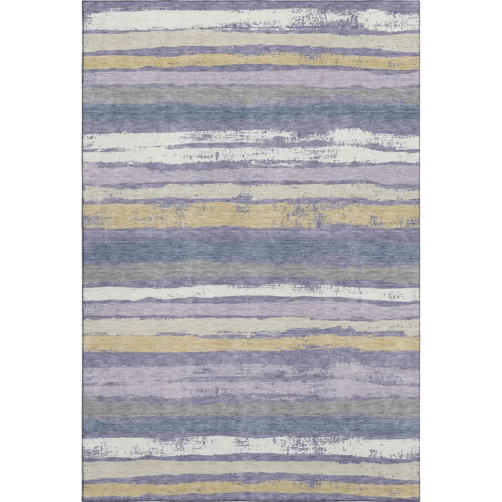 Mayfield AMF1019 Purple 3' x 5' Rug