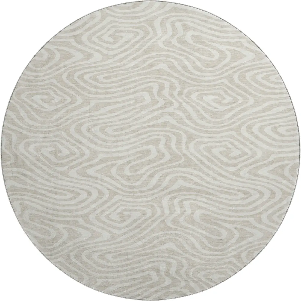 Mayfield AMF1020 Beige 8' x 8' Rug
