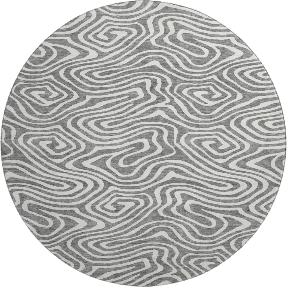 Mayfield AMF1020 Gray 8' x 8' Rug