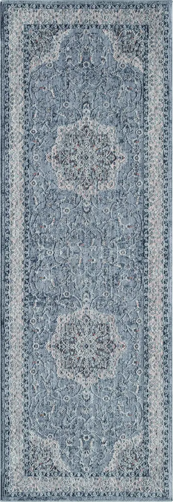 United Weavers Armada Enterprise Blue Runner Rug 2'7