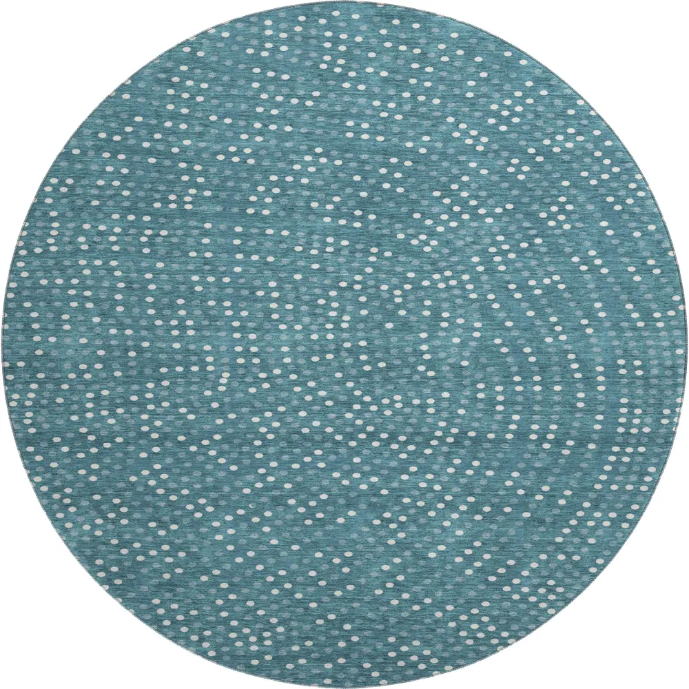 Mayfield AMF1021 Teal 8' x 8' Rug