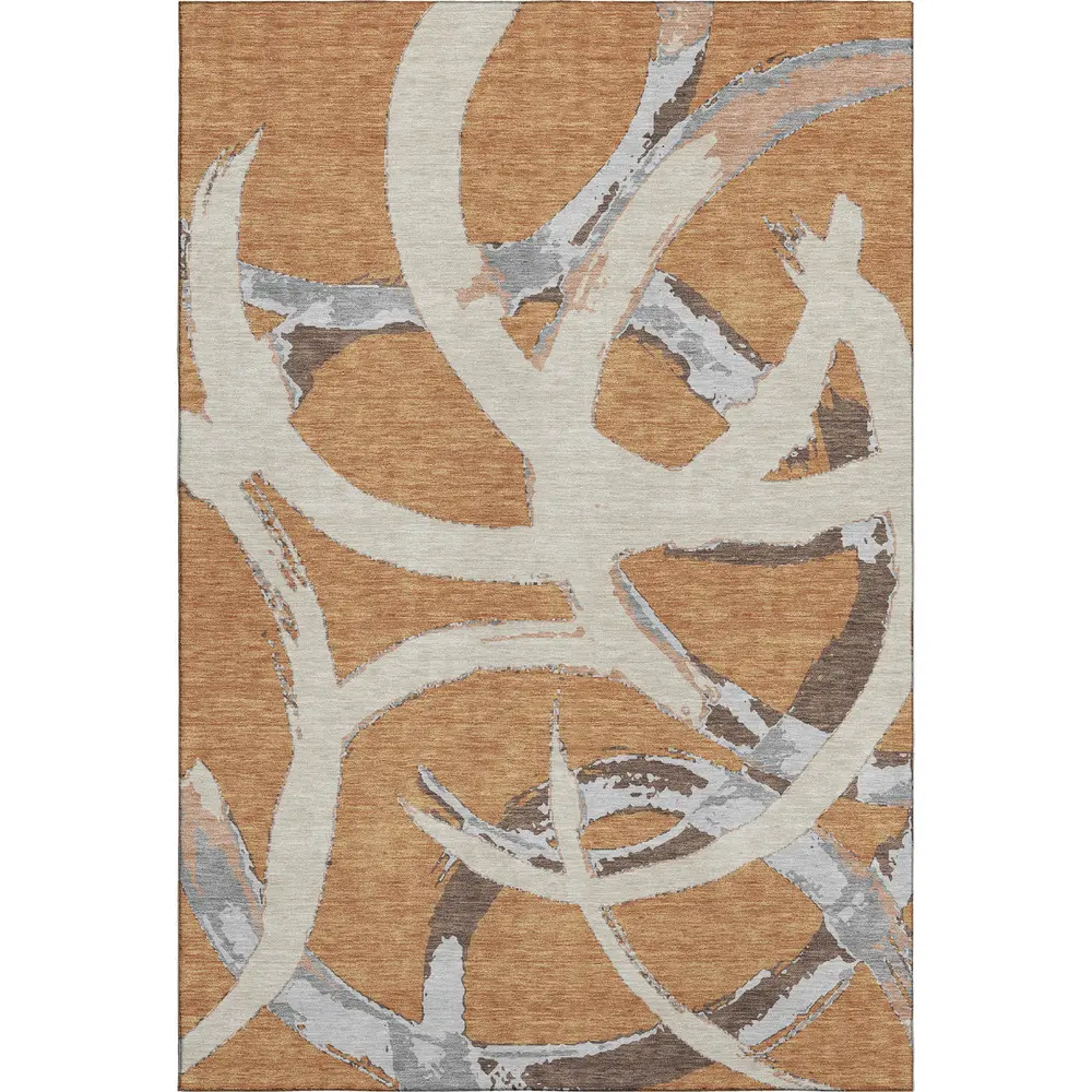 Mayfield AMF1022 Copper 3' x 5' Rug