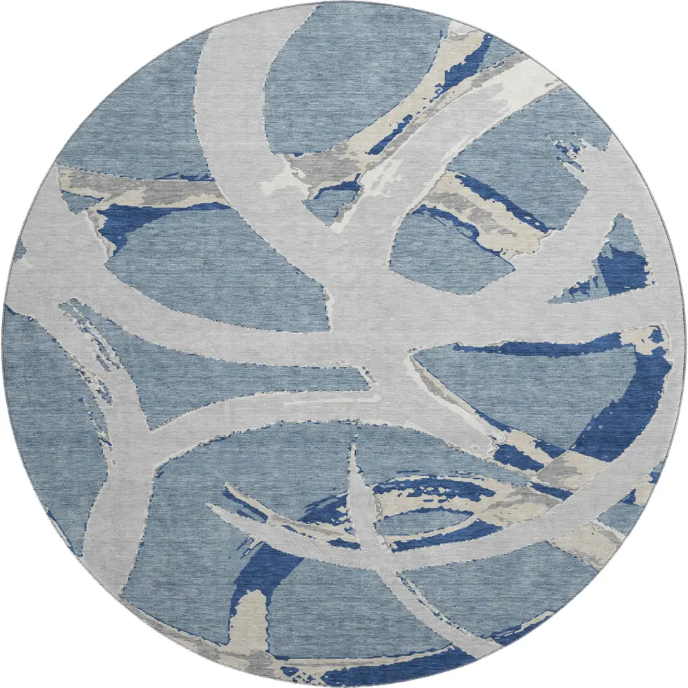 Mayfield AMF1022 Denim 8' x 8' Rug