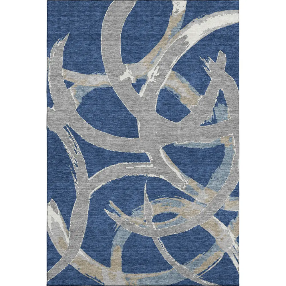 Mayfield AMF1022 Navy 10' x 14' Rug