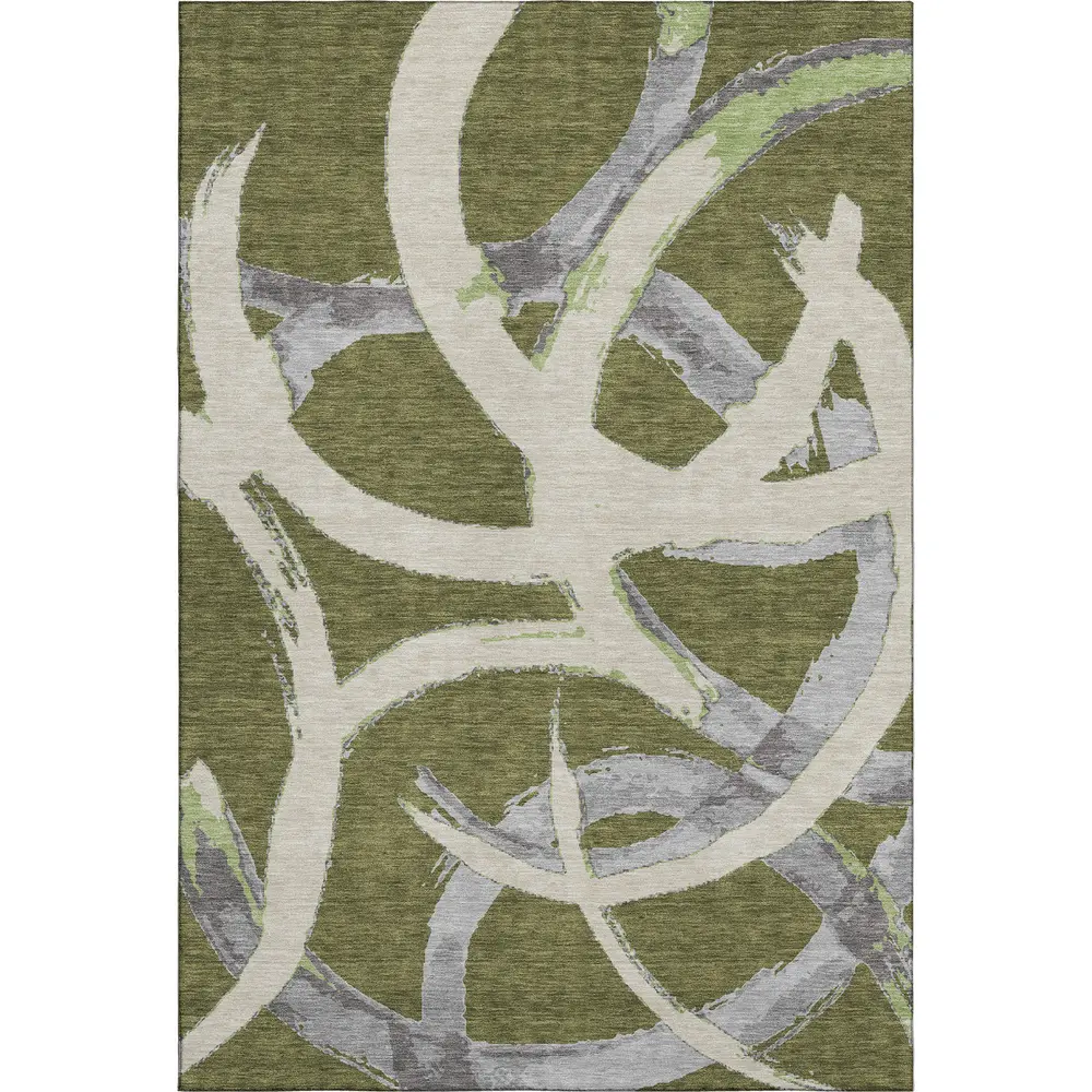 Mayfield AMF1022 Olive 8' x 10' Rug