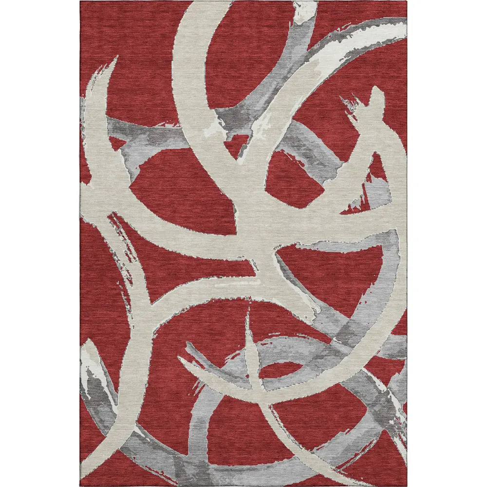 Mayfield AMF1022 Red 8' x 10' Rug