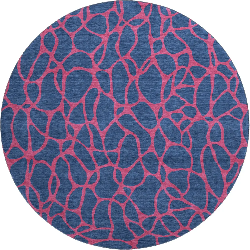 Mayfield AMF1023 Navy 8' x 8' Rug