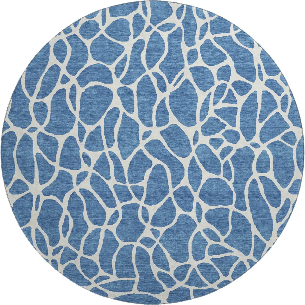 Mayfield AMF1024 Blue 8' x 8' Rug
