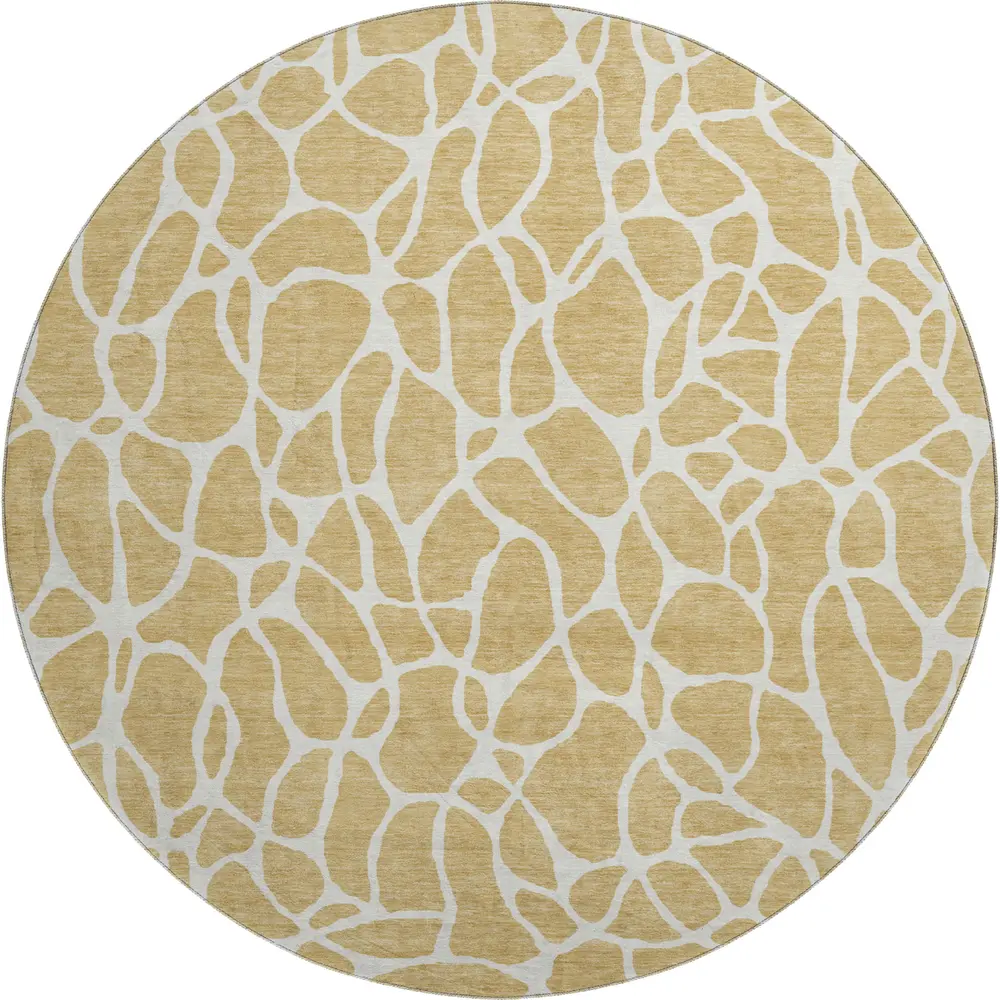 Mayfield AMF1024 Gold 8' x 8' Rug