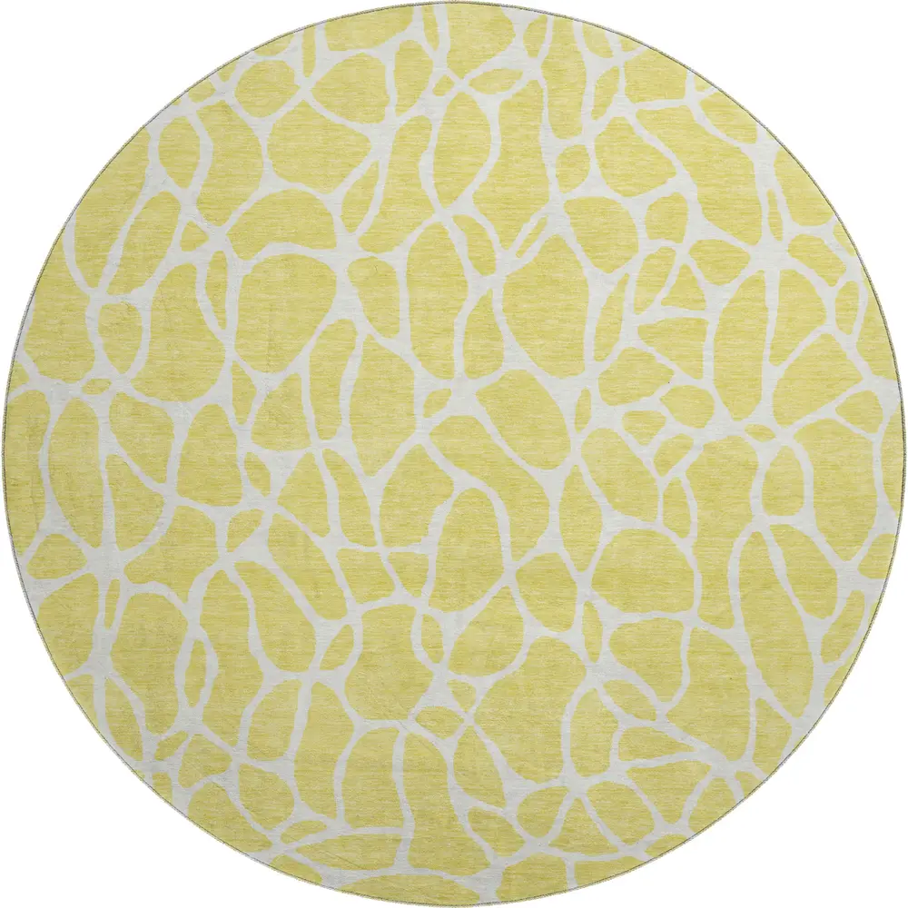 Mayfield AMF1024 Yellow 8' x 8' Rug