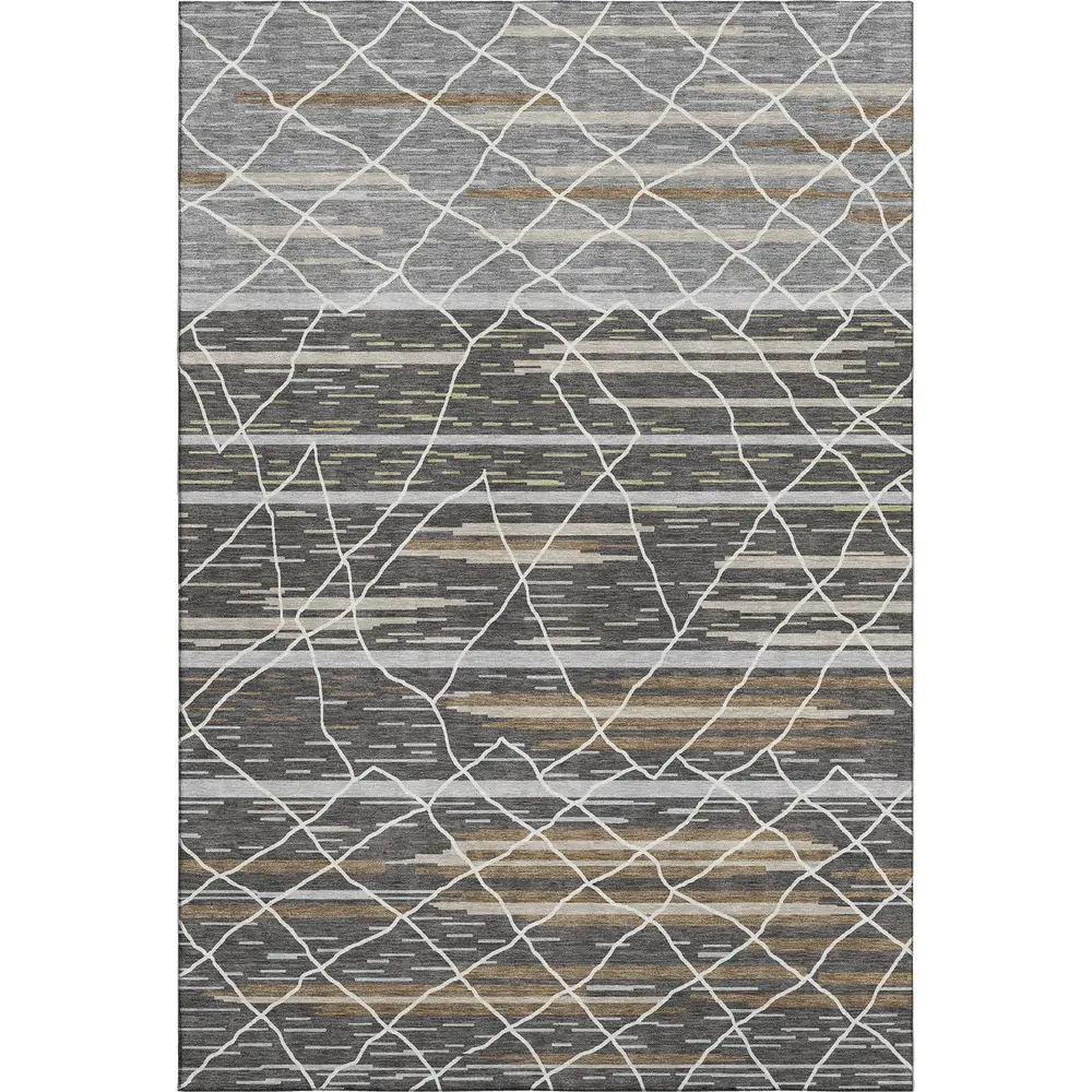 Mayfield AMF1025 Charcoal 8' x 10' Rug