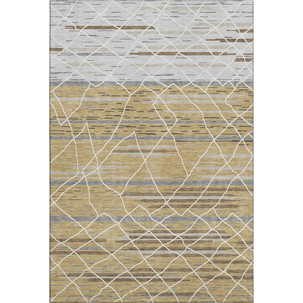 Mayfield AMF1025 Gold 3' x 5' Rug