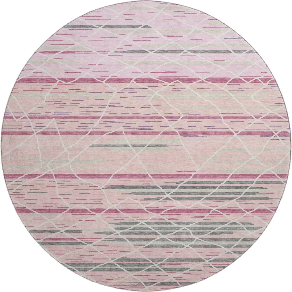 Mayfield AMF1025 Pink 8' x 8' Rug
