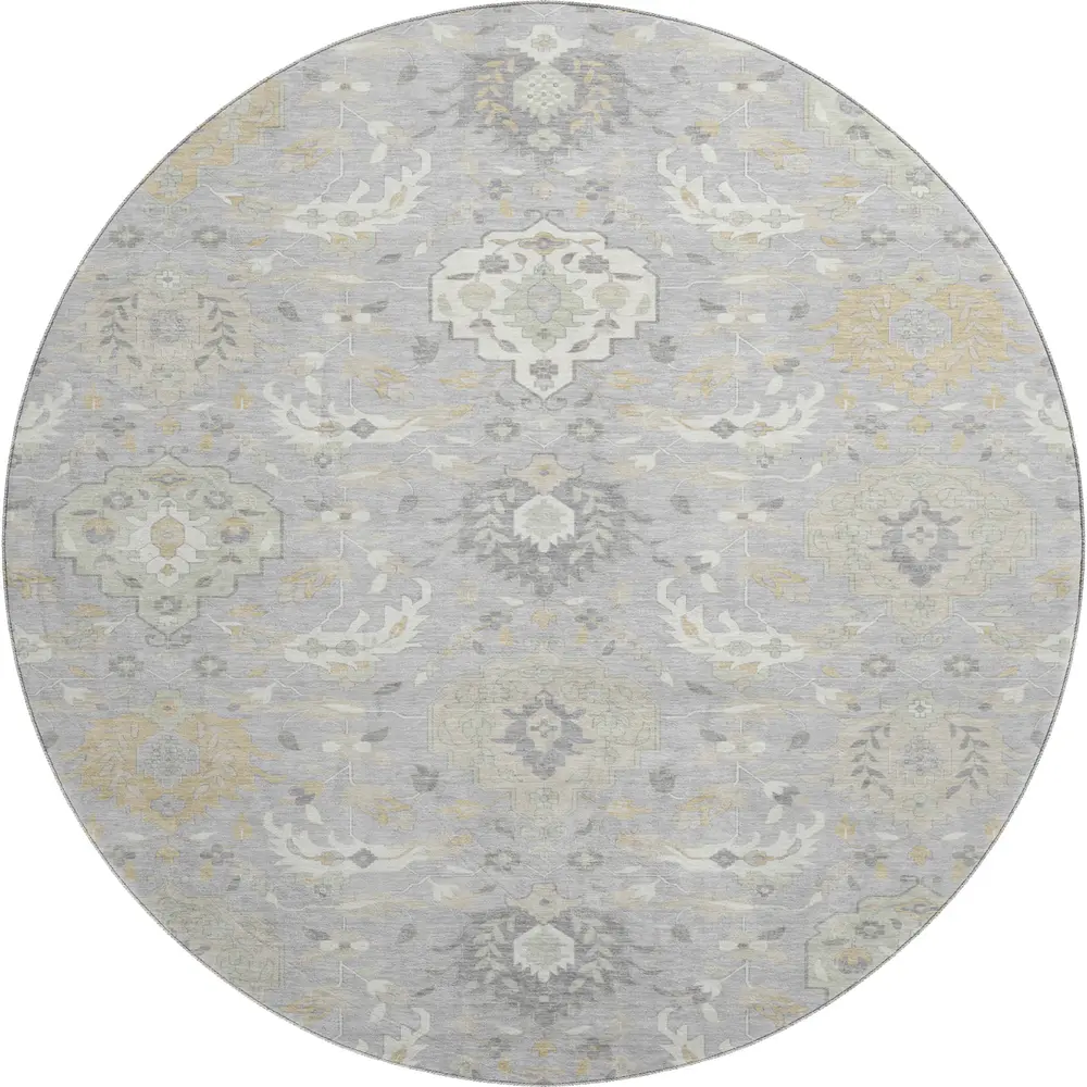 Mayfield AMF1026 Gray 8' x 8' Rug