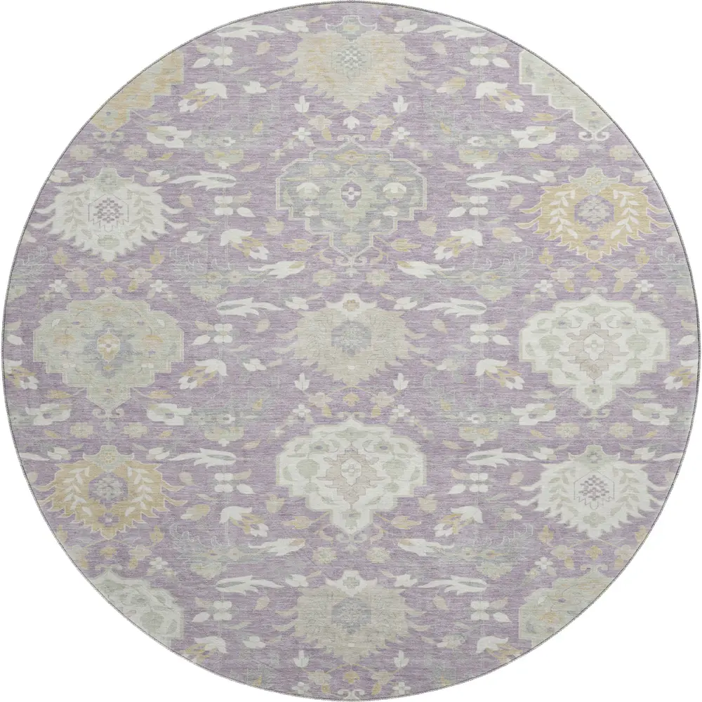 Mayfield AMF1026 Lavender 8' x 8' Rug