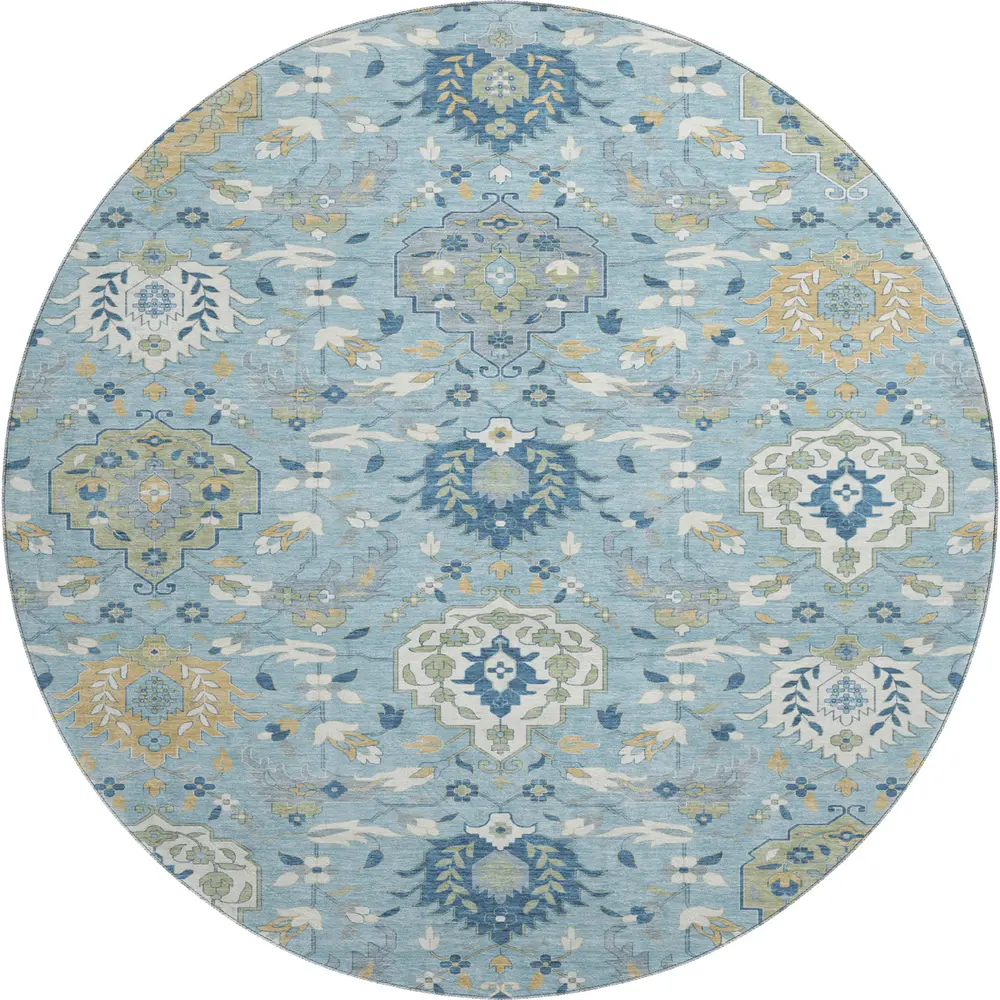 Mayfield AMF1026 Sky 8' x 8' Rug