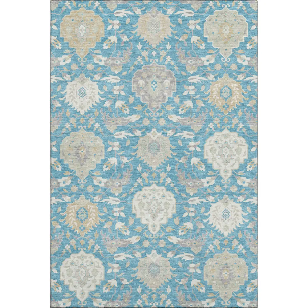 Mayfield AMF1026 Teal 9' x 12' Rug