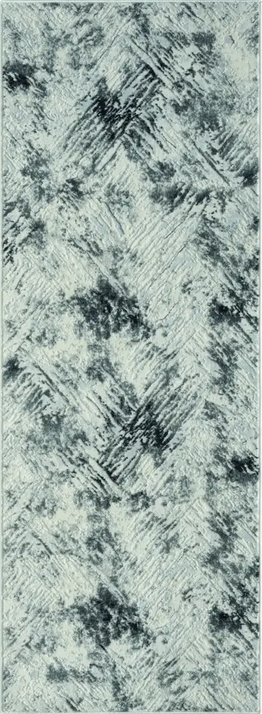 United Weavers Orion Iris Grey Runner Rug 2'7