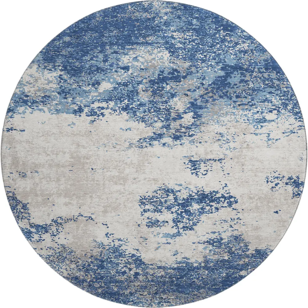 Mayfield AMF1027 Navy 8' x 8' Rug