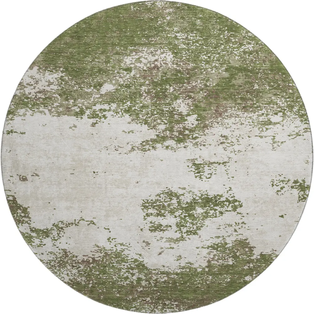Mayfield AMF1027 Olive 8' x 8' Rug