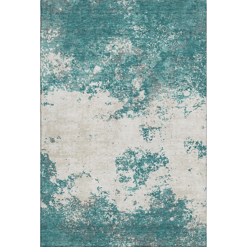 Mayfield AMF1027 Teal 9' x 12' Rug
