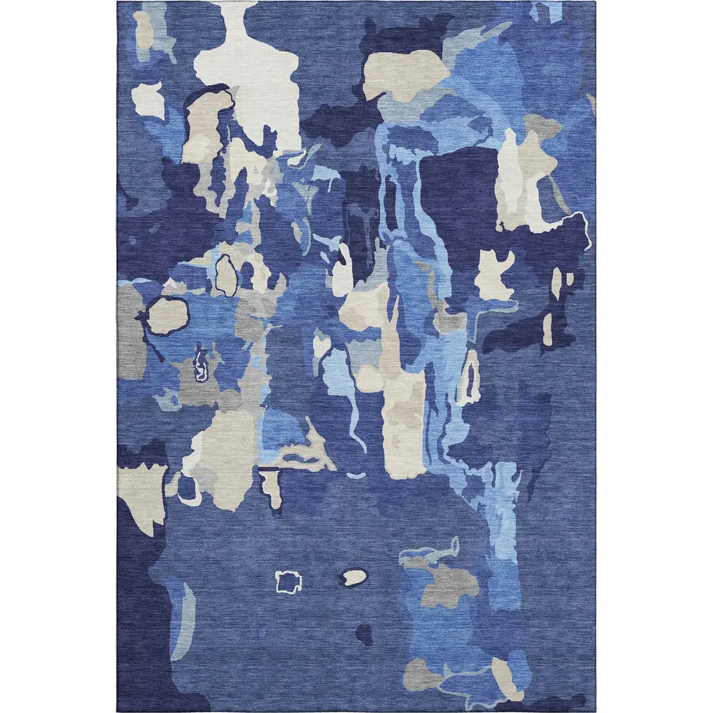 Mayfield AMF1028 Navy 3' x 5' Rug