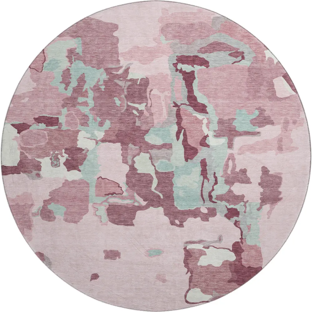 Mayfield AMF1028 Pink 8' x 8' Rug