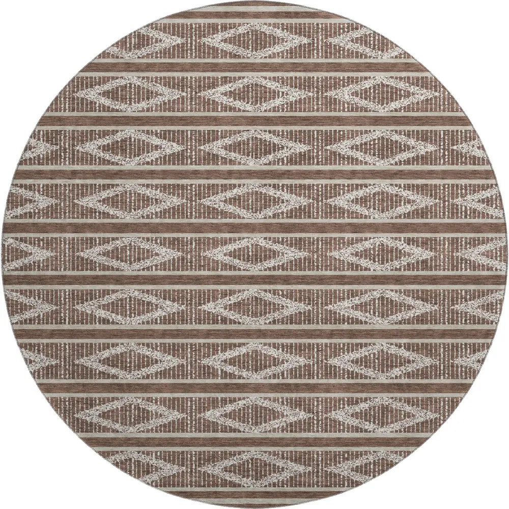 Mayfield AMF1029 Brown 8' x 8' Rug