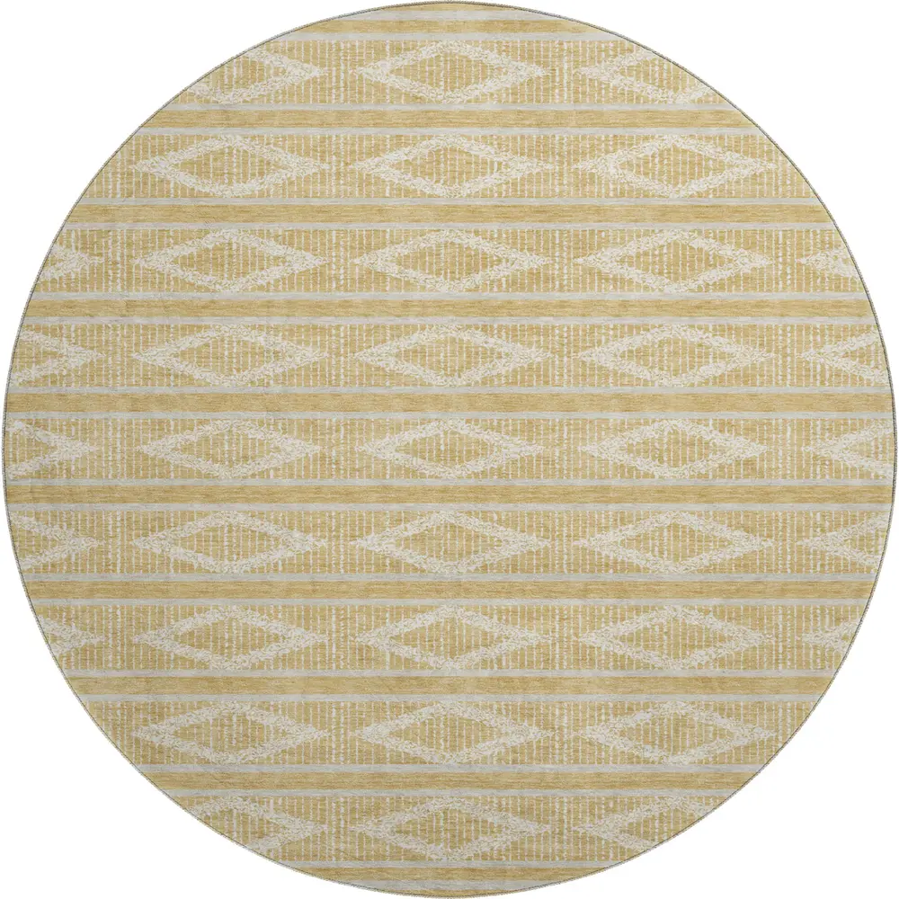 Mayfield AMF1029 Gold 8' x 8' Rug