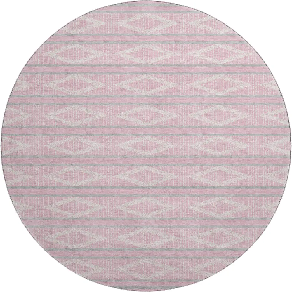 Mayfield AMF1029 Pink 8' x 8' Rug