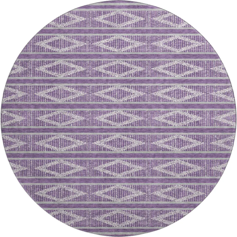 Mayfield AMF1029 Purple 8' x 8' Rug