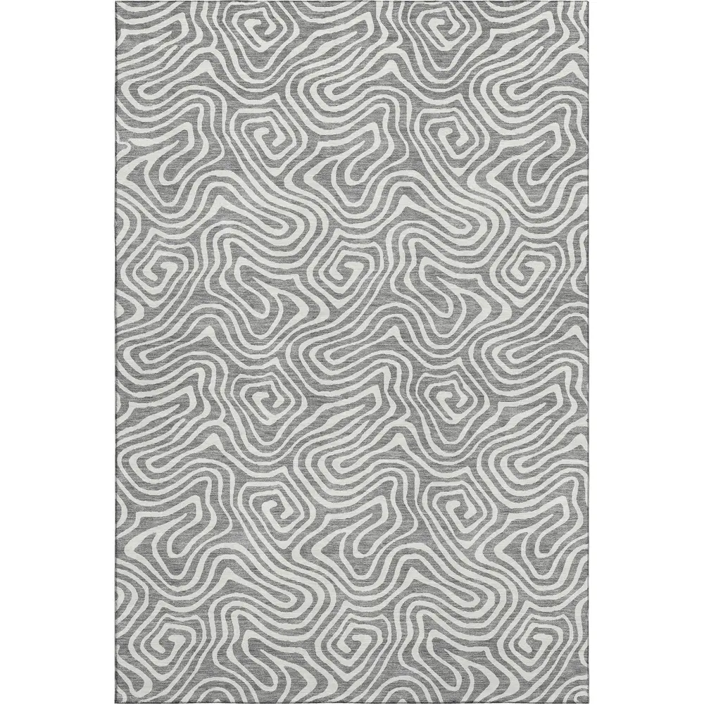 Mayfield AMF1030 Gray 3' x 5' Rug