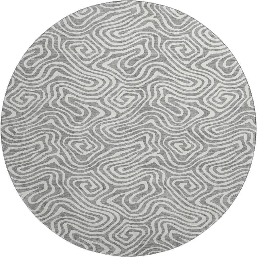 Mayfield AMF1030 Gray 8' x 8' Rug