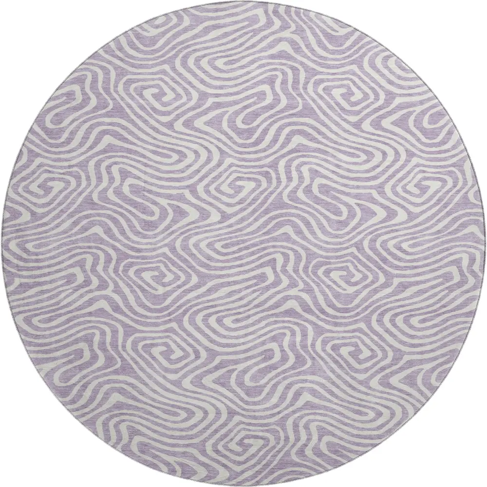 Mayfield AMF1030 Lavender 8' x 8' Rug