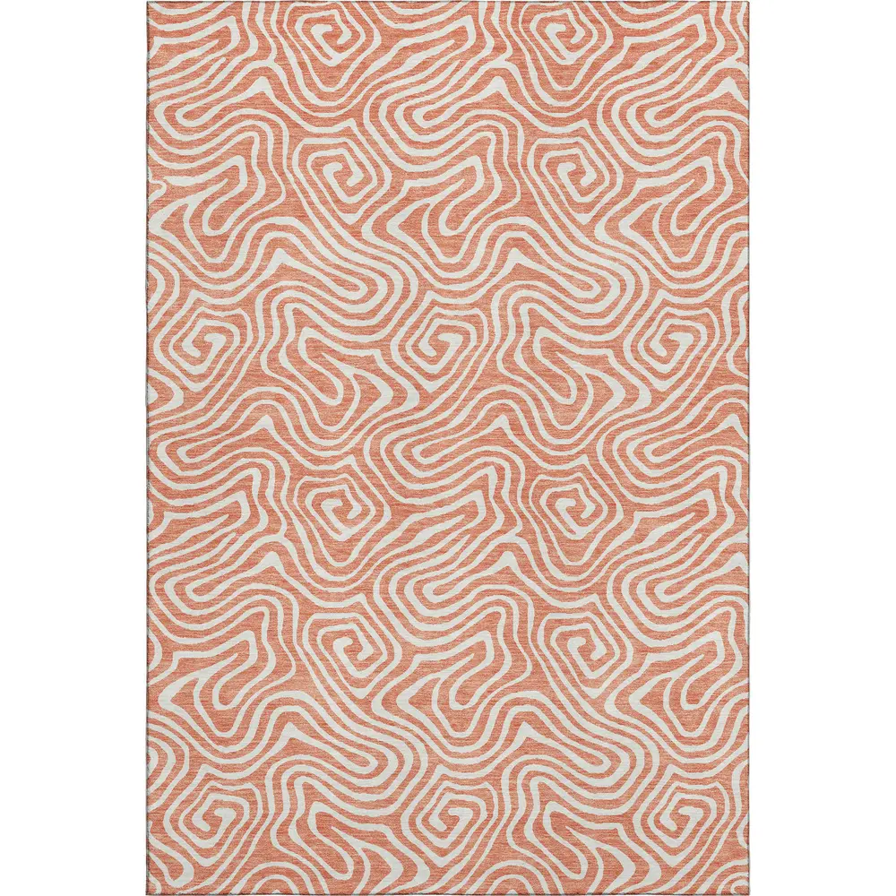 Mayfield AMF1030 Salmon 3' x 5' Rug