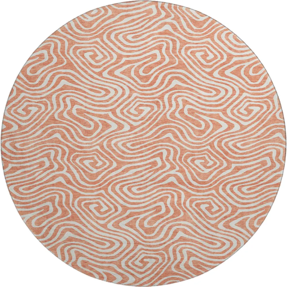Mayfield AMF1030 Salmon 8' x 8' Rug