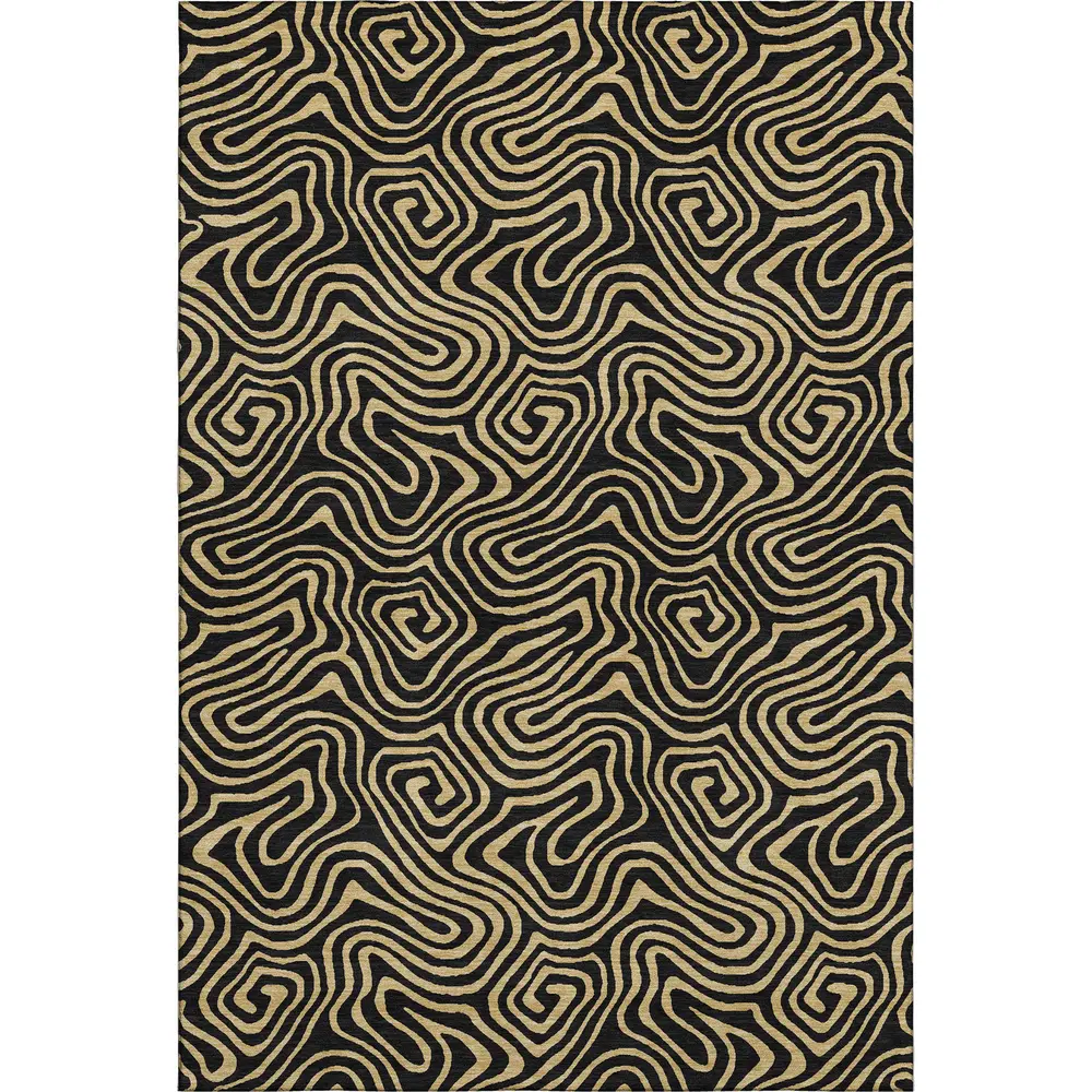 Mayfield AMF1031 Black 8' x 10' Rug