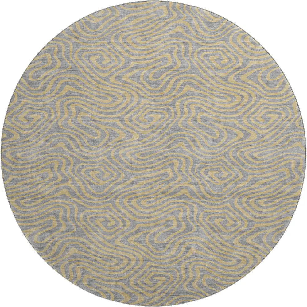 Mayfield AMF1031 Gray 8' x 8' Rug