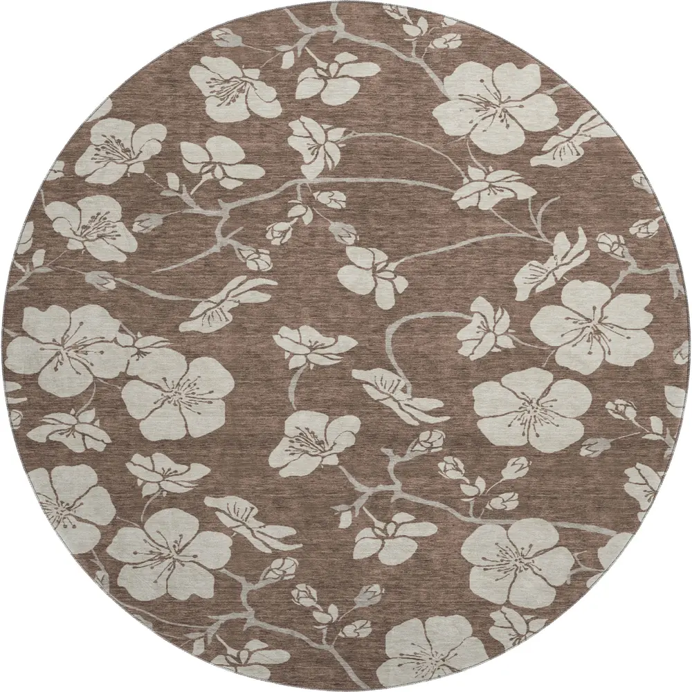 Mayfield AMF1032 Brown 8' x 8' Rug