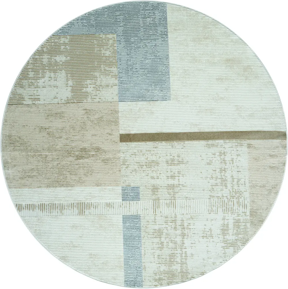 United Weavers Orion Atlas Beige Round Rug 7'10