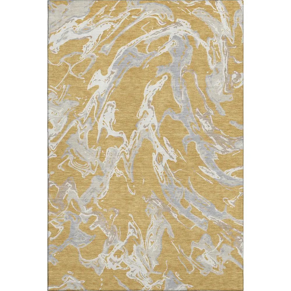 Mayfield AMF1035 Gold 3' x 5' Rug