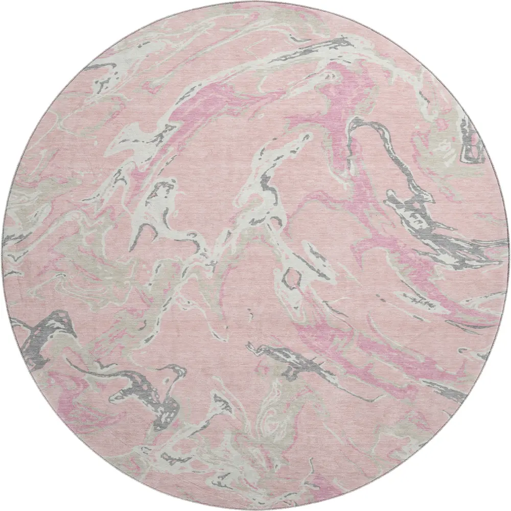 Mayfield AMF1035 Pink 8' x 8' Rug
