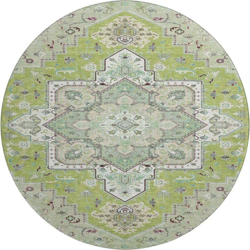 Mayfield AMF1036 Green 8' x 8' Rug