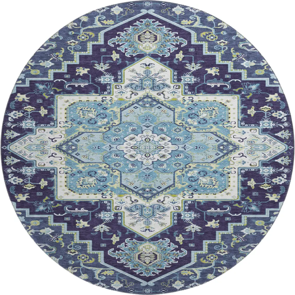 Mayfield AMF1036 Navy 8' x 8' Rug